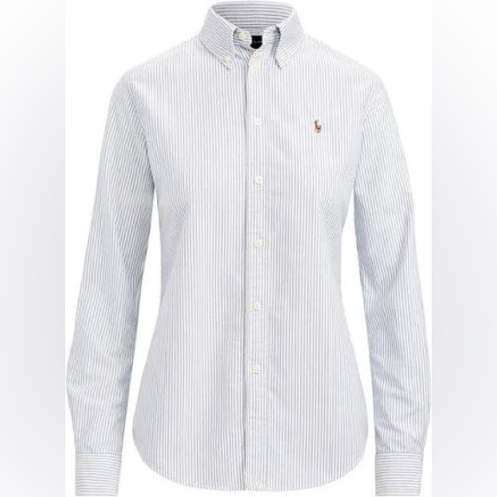Ralph Lauren women’s button shirt size medium slim fit